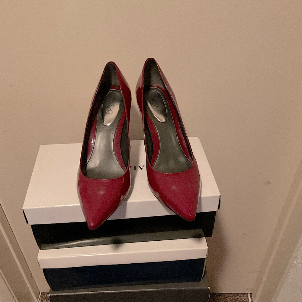 Alfani Red Patent Leather Pumps - Size 10
